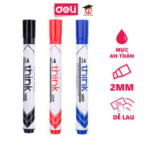 Bút viết bảng U001 (Xanh-Đen-Đỏ) (Deli)